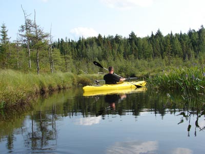 adirondack image saranac river kayak fishing